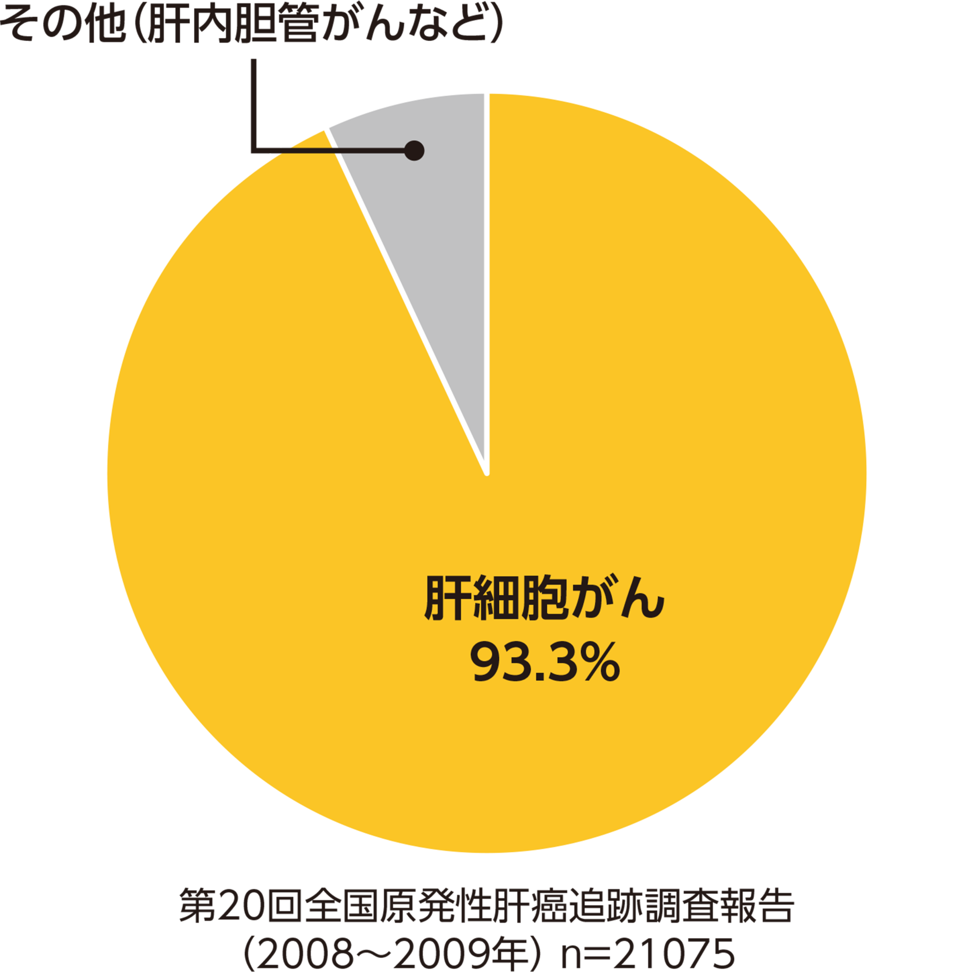 原発性肝がんの内訳