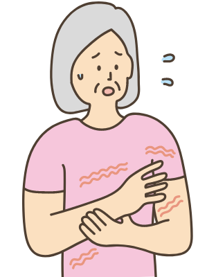 おもな症状イメージ