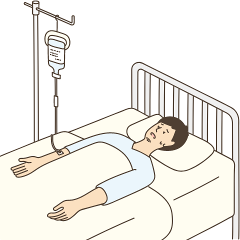 静脈内注射（点滴）イメージ