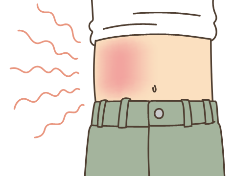 注射部位反応イメージ